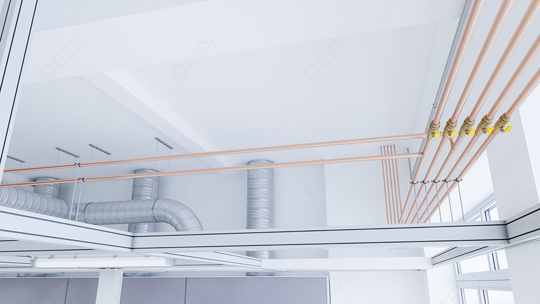 實(shí)驗(yàn)室氣體管道設(shè)計(jì)：氣瓶間和終端布局  CEIDI西遞